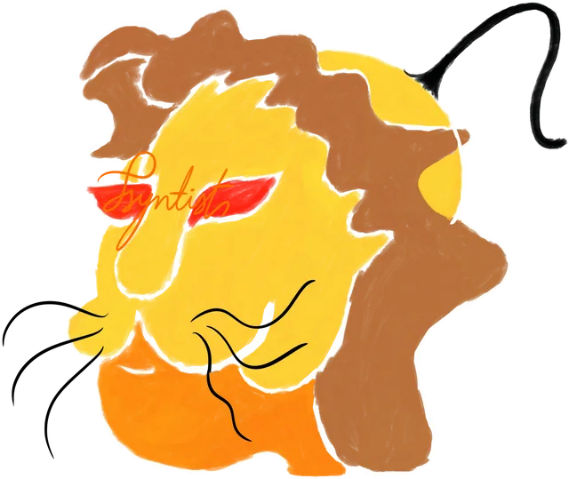 Lion Head sticker