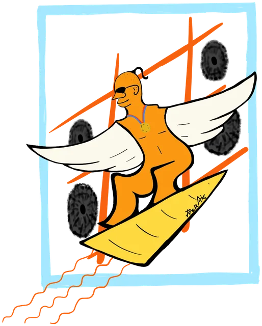 The Berlin Man sticker